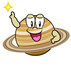 Posing Saturn