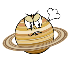 Angry Saturn