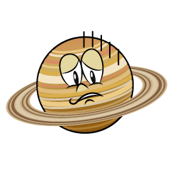 Depressed Saturn