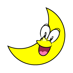 Surprising Crescent Moon