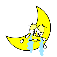 Crying Crescent Moon