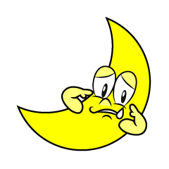 Sad Crescent Moon