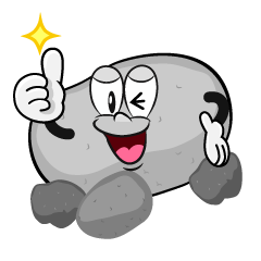 Thumbs up Stone