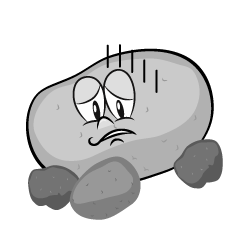 Depressed Stone