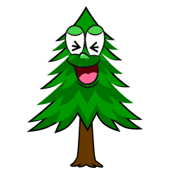 Laughing Pine Tree