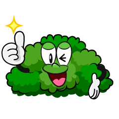 Thumbs up Bush