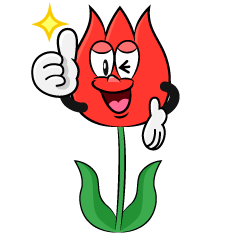 Thumbs up Tulip