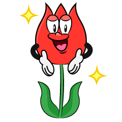 Glitter Tulip