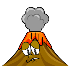 Depressed Volcano