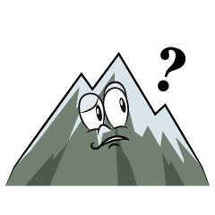 Thinking Snowy Mountain