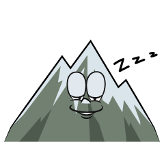 Sleeping Snowy Mountain
