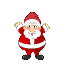 Laughing Santa