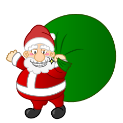 Grinning Santa