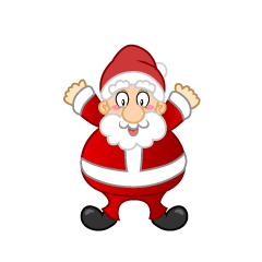 Surprised Santa