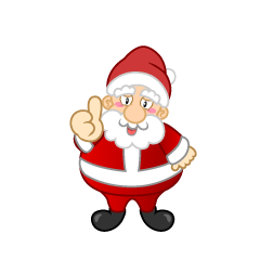 Thumbs Up Santa