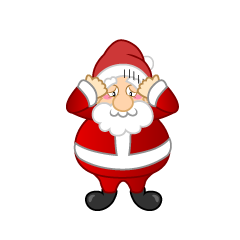 Depressed Santa