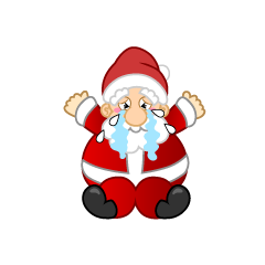 Posing Santa