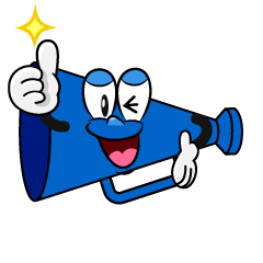 Thumbs up Megaphone
