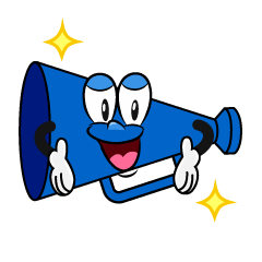 Glitter Megaphone