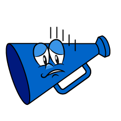 Depressed Megaphone