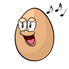 Singing Organic Egg