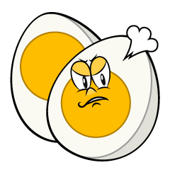 Angry Boiled Egg