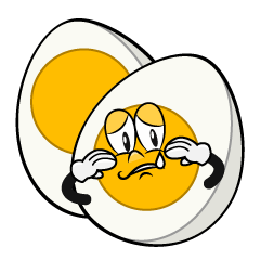 Sad Boiled Egg