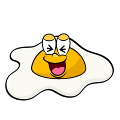 Laughing Fried Egg