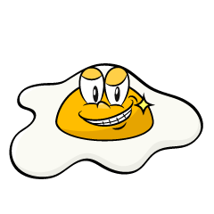 Grinning Fried Egg