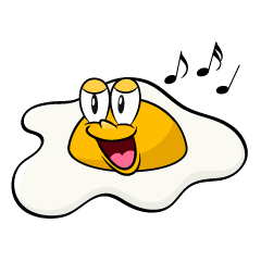 Singing Fried Egg