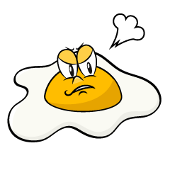 Angry Fried Egg