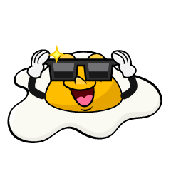 Cool Fried Egg