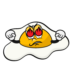 Enthusiasm Fried Egg