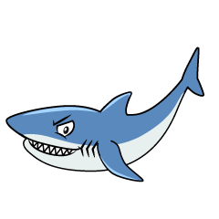 Depressed Shark