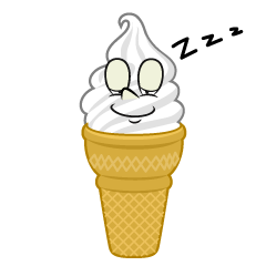 Sleeping Soft Serve