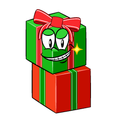 Grinning Present