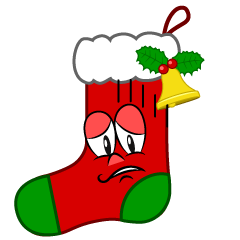 Depressed Christmas Stocking