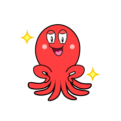 Glitter Octopus
