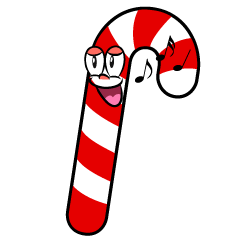 Singing Candy Cane