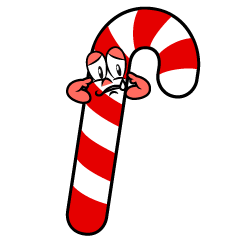 Sad Candy Cane