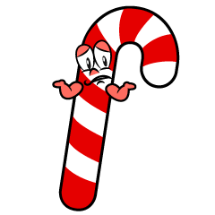 Troubled Candy Cane