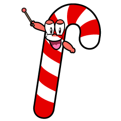 Speaking Candy Cane