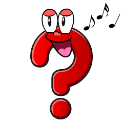 Singing Question Mark