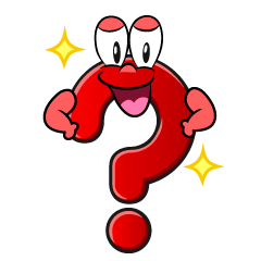Glitter Question Mark
