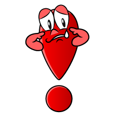 Sad Exclamation Mark