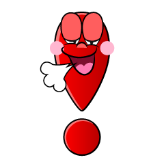 Relaxing Exclamation Mark