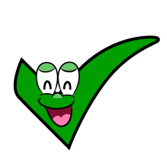 Smiling Check Mark