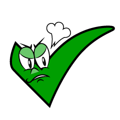 Angry Check Mark