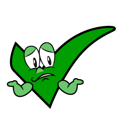 Troubled Check Mark