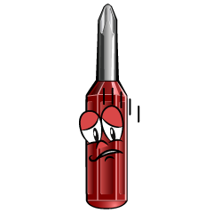 Depressed Screw Driver